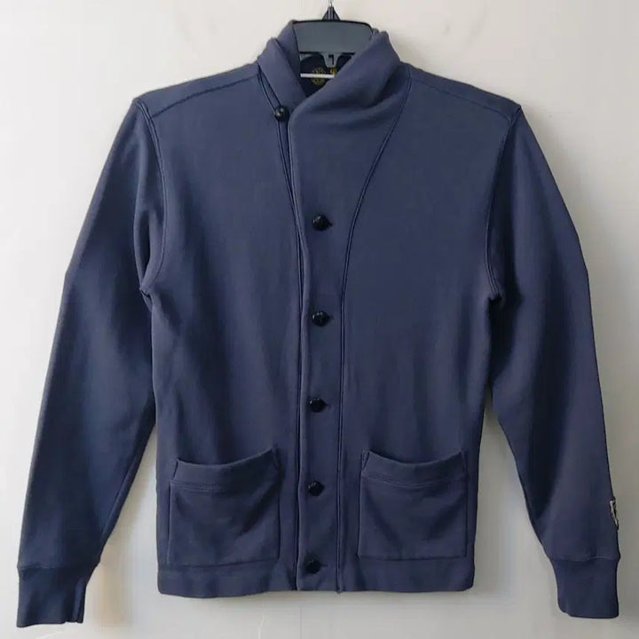 [BUNJANG] Polo Ralph Lauren Rugby Shawl Collar Cardigan / 폴로랄프로렌 럭비 S/90~95 숄카라 가디건. GR. -A