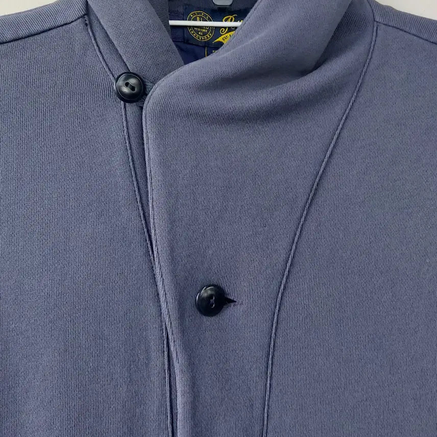 [BUNJANG] Polo Ralph Lauren Rugby Shawl Collar Cardigan / 폴로랄프로렌 럭비 S/90~95 숄카라 가디건. GR. -A