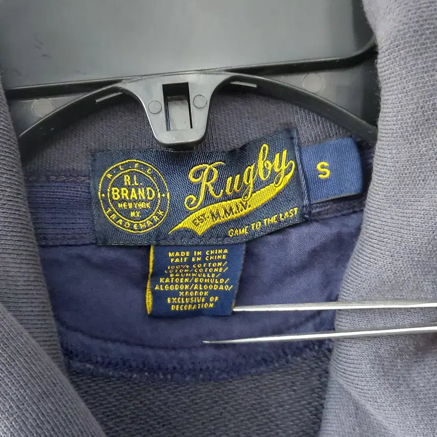 [BUNJANG] Polo Ralph Lauren Rugby Shawl Collar Cardigan / 폴로랄프로렌 럭비 S/90~95 숄카라 가디건. GR. -A