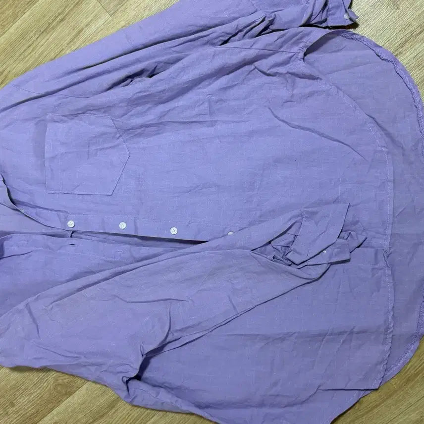 [BUNJANG] Light Purple Linen Shirt / 연보라색 린넨 남방