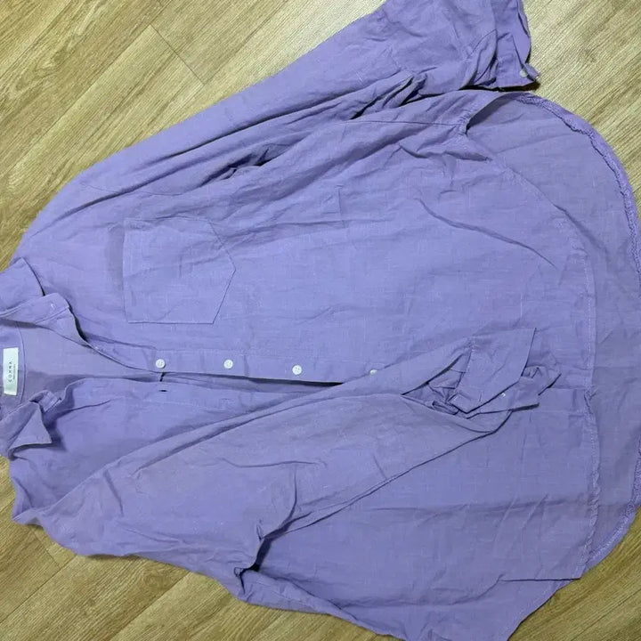 [BUNJANG] Light Purple Linen Shirt / 연보라색 린넨 남방