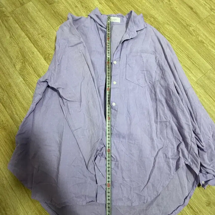 [BUNJANG] Light Purple Linen Shirt / 연보라색 린넨 남방