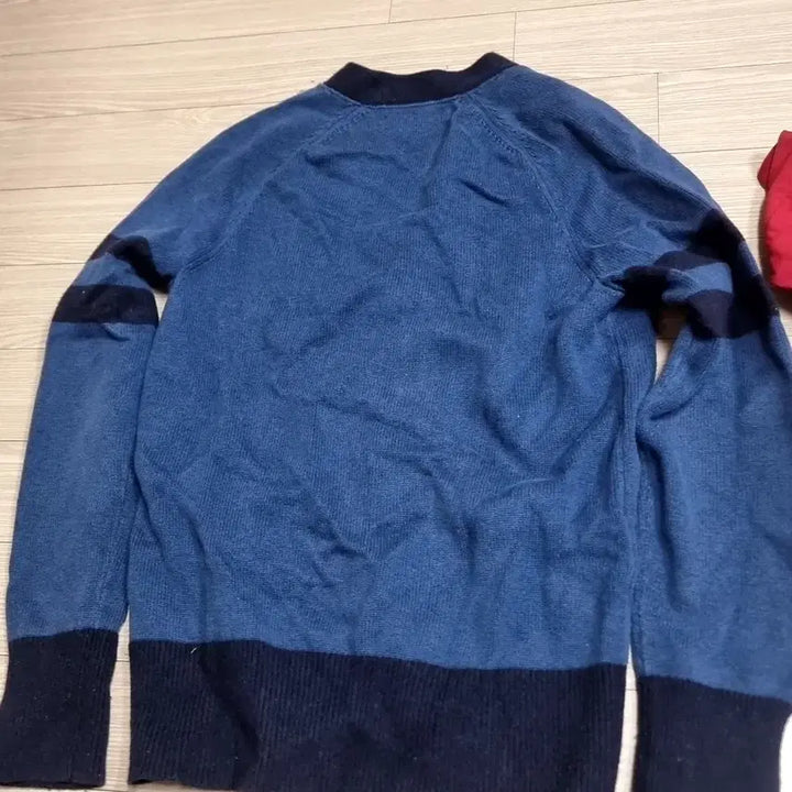 [BUNJANG] Banana Republic Number 78 Cardigan / 바나나리퍼블릭 블루 숫자78 가디건(100)