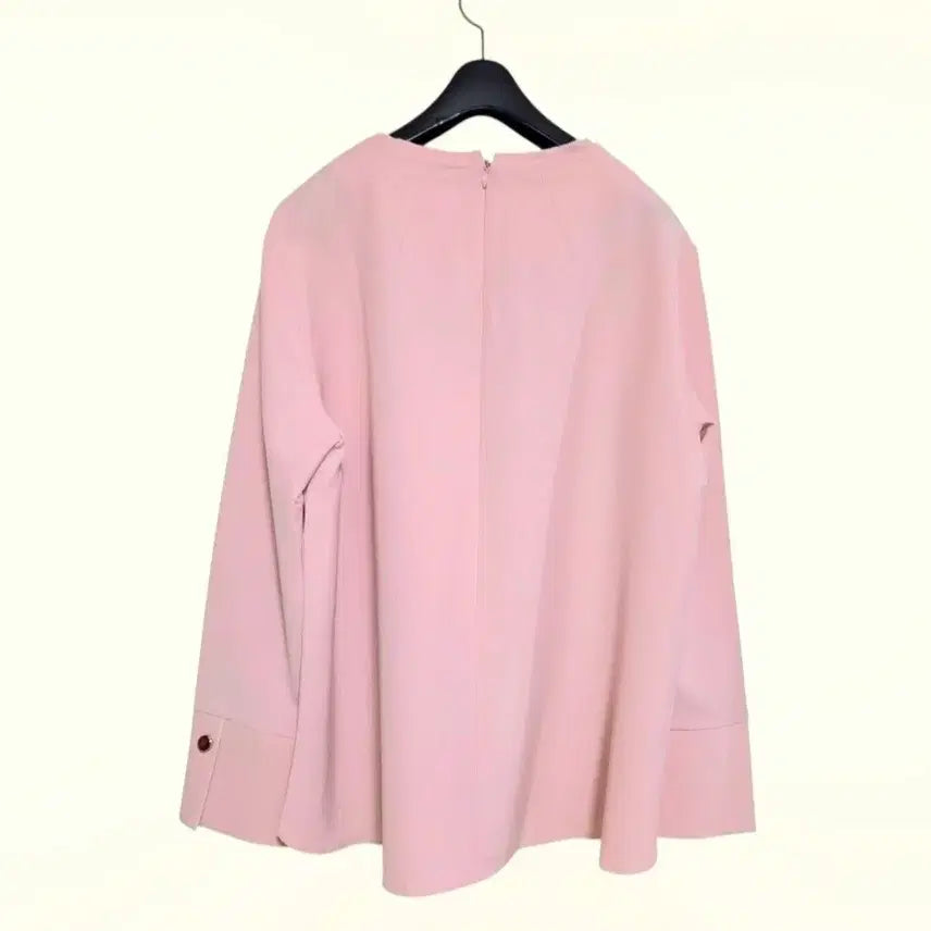 [BUNJANG] Pink Long Sleeve Blouse / 새상품 여성 88 핑크색 긴팔 블라우스 77~88 여자 100 새제품