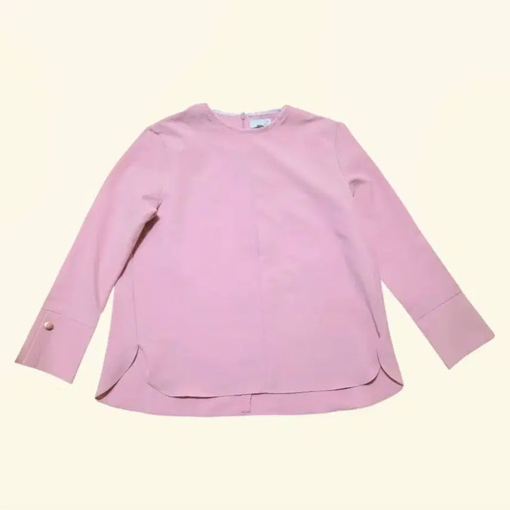 [BUNJANG] Pink Long Sleeve Blouse / 새상품 여성 88 핑크색 긴팔 블라우스 77~88 여자 100 새제품