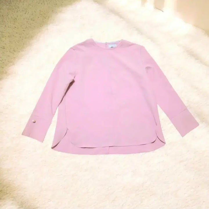 [BUNJANG] Pink Long Sleeve Blouse / 새상품 여성 88 핑크색 긴팔 블라우스 77~88 여자 100 새제품