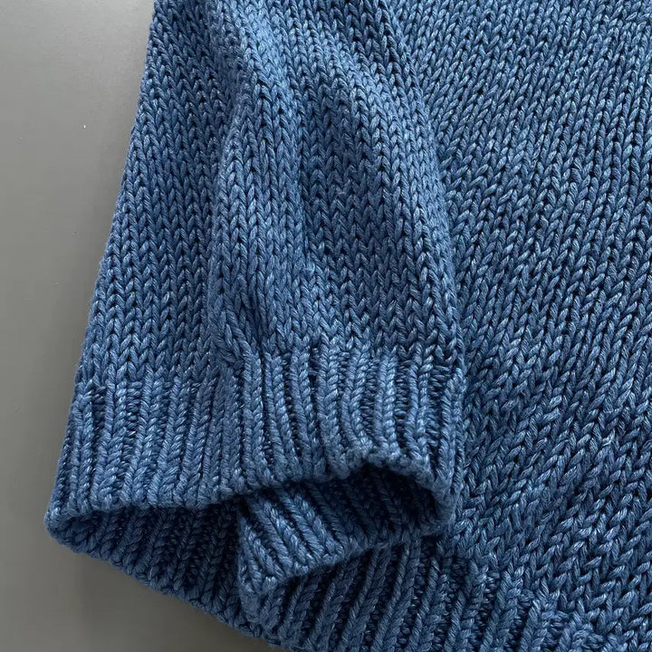 [BUNJANG] Polo Ralph Lauren Linen Cotton Blend Knit Vest / [M] 폴로 랄프로렌 린넨 코튼 블랜드 니트 베스트 조끼 QR 인증
