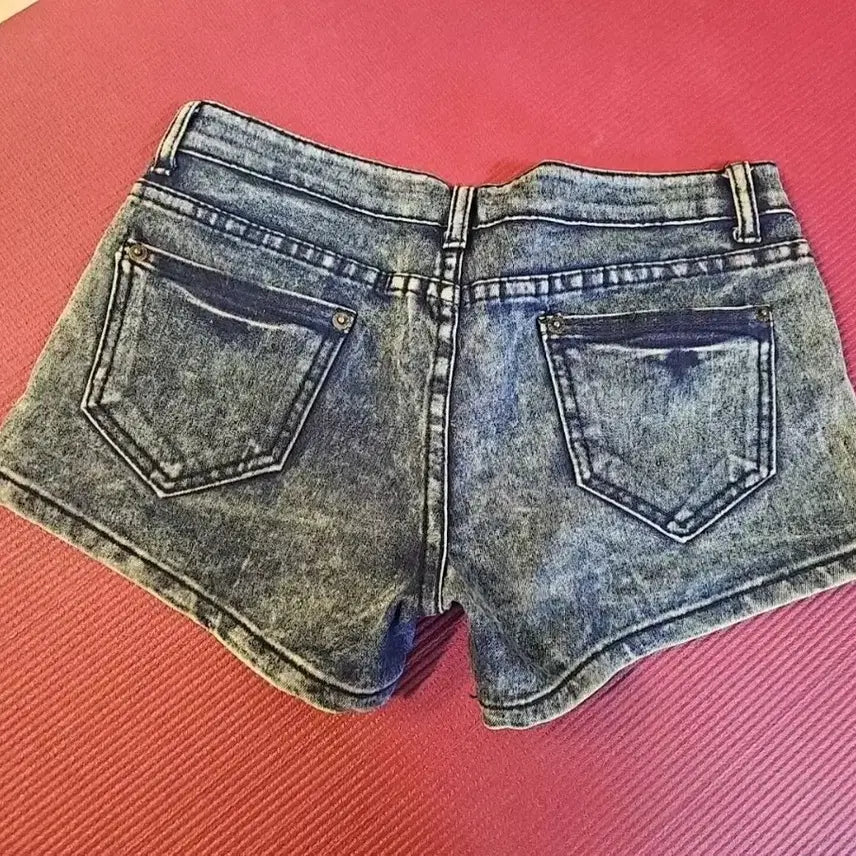 [BUNJANG] Washing Denim Shorts / 워싱 데님 숏팬츠 반바지S