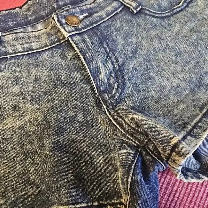 [BUNJANG] Washing Denim Shorts / 워싱 데님 숏팬츠 반바지S