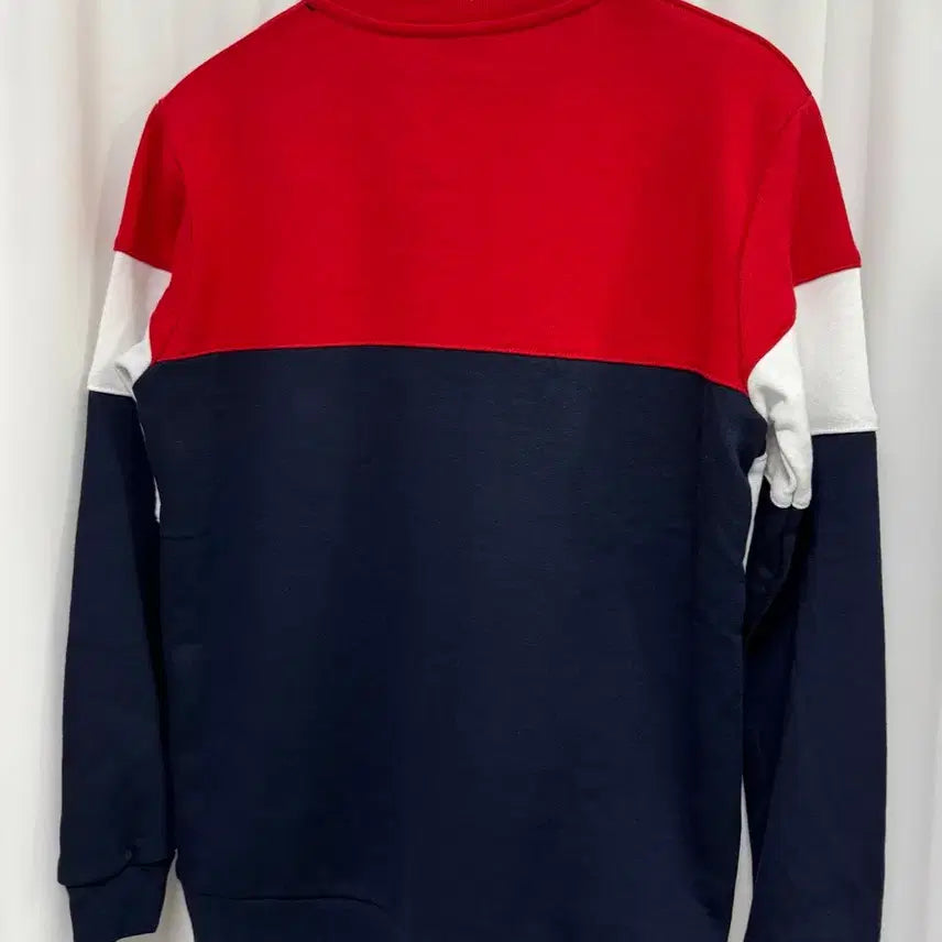 [BUNJANG] Hummel Color Block Sweatshirt / [새상품] HUMMEL 험멜 컬러블록 맨투맨