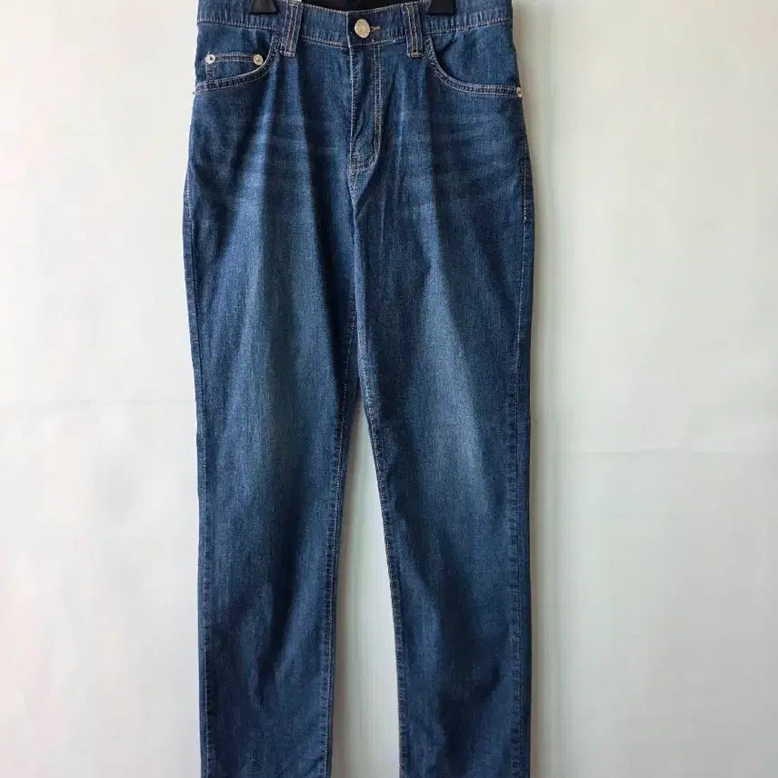 [SOLD OUT] 28/데님 속밴딩 일자팬츠