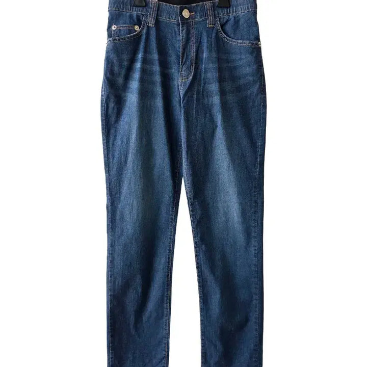 [SOLD OUT] 28/데님 속밴딩 일자팬츠