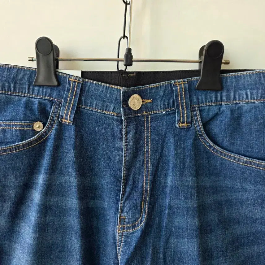 [SOLD OUT] 28/데님 속밴딩 일자팬츠