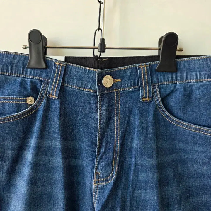 [SOLD OUT] 28/데님 속밴딩 일자팬츠