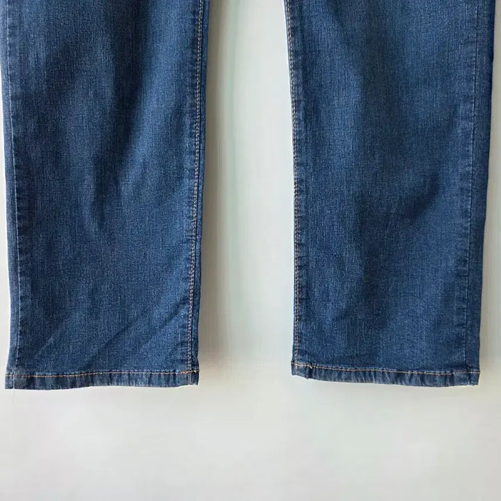 [SOLD OUT] 28/데님 속밴딩 일자팬츠
