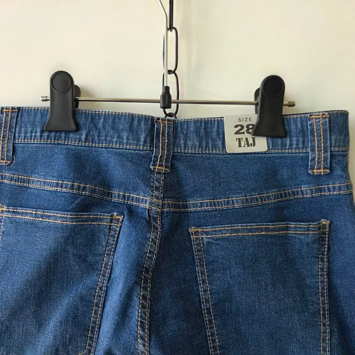 [SOLD OUT] 28/데님 속밴딩 일자팬츠