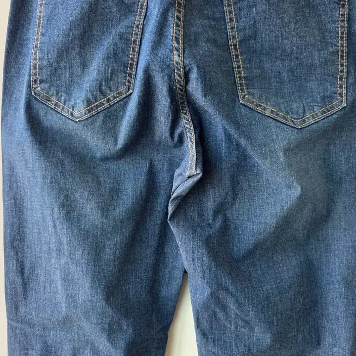[SOLD OUT] 28/데님 속밴딩 일자팬츠
