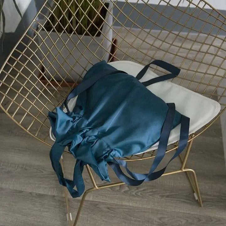 [BUNJANG] String Fabric Shoulder Bag / 스트링 패브릭 숄더백