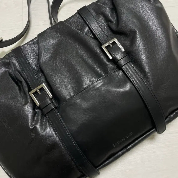 [BUNJANG] Bedford11s Duo Shirring Leather Crossbody Bag / 베드포드일레븐스 듀오셔링 레더 크로스백 숄더백 가방