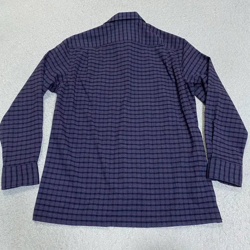 [BUNJANG] Daks Check Long Sleeve Shirt (Size 105) / 닥스 체크 긴팔 셔츠 105