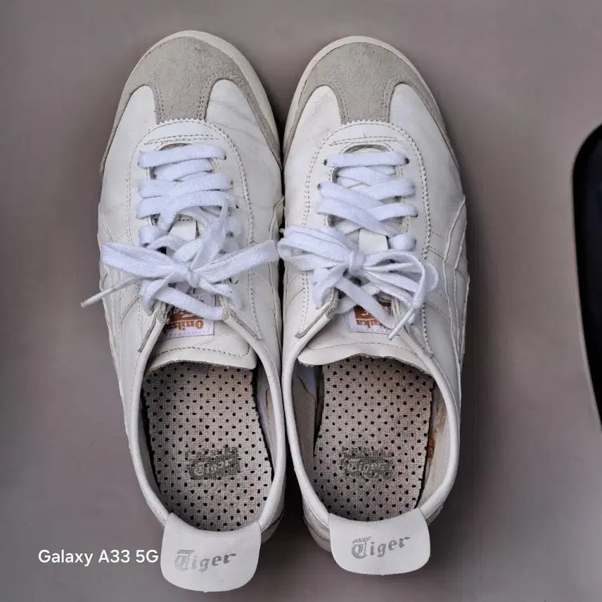 [BUNJANG] Onitsuka Tiger Mexico 66 Ivory Sneakers 270mm / 오니츠카타이거 멕시코66 흰색 스니커즈 270mm