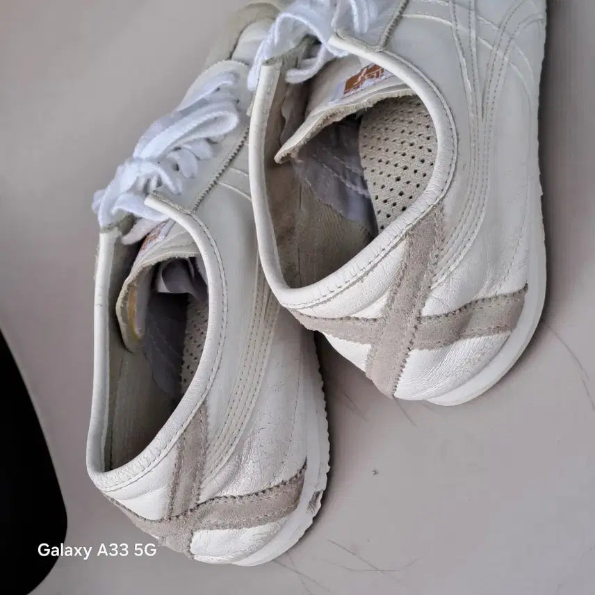 [BUNJANG] Onitsuka Tiger Mexico 66 Ivory Sneakers 270mm / 오니츠카타이거 멕시코66 흰색 스니커즈 270mm