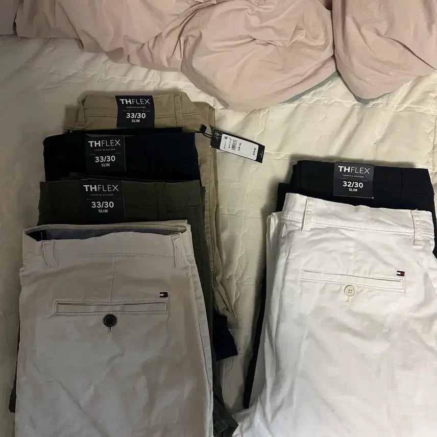 [BUNJANG] Tommy Hilfiger Slim Fit Basic Chino Pants / 타미힐피거 슬림핏 베이직 치노팬츠 33x30 32x30