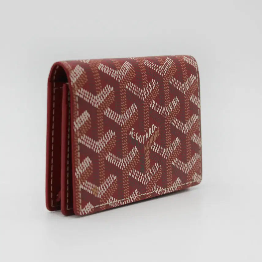 [BUNJANG] Goyard Malherbe Card Wallet Red / 고야드 카드 지갑 말제르브 레드 MALESHPMLTY02CL02X