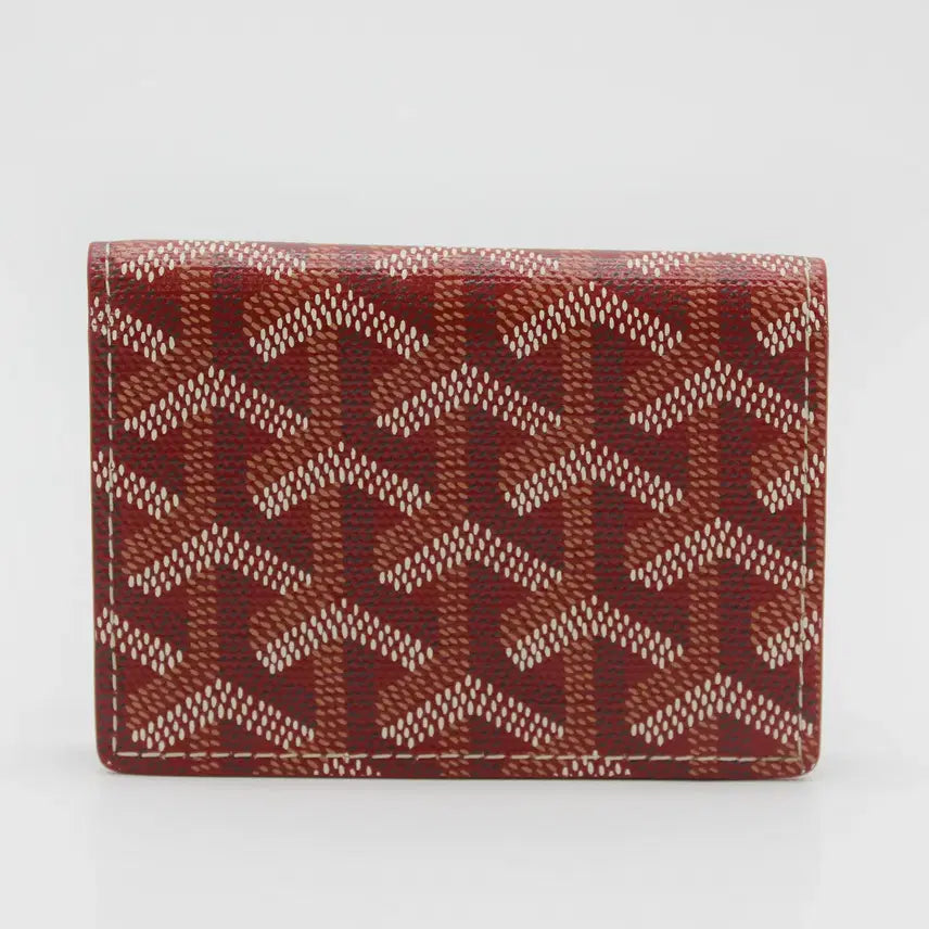 [BUNJANG] Goyard Malherbe Card Wallet Red / 고야드 카드 지갑 말제르브 레드 MALESHPMLTY02CL02X