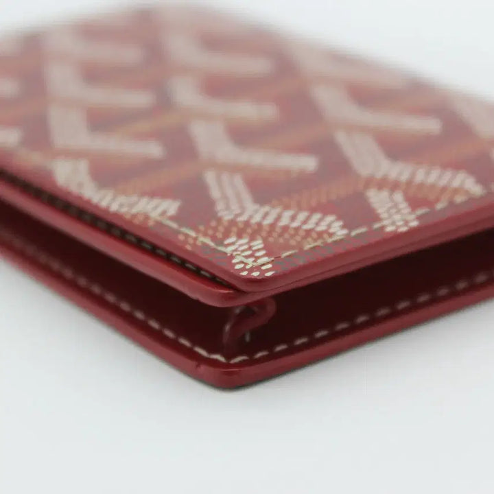 [BUNJANG] Goyard Malherbe Card Wallet Red / 고야드 카드 지갑 말제르브 레드 MALESHPMLTY02CL02X