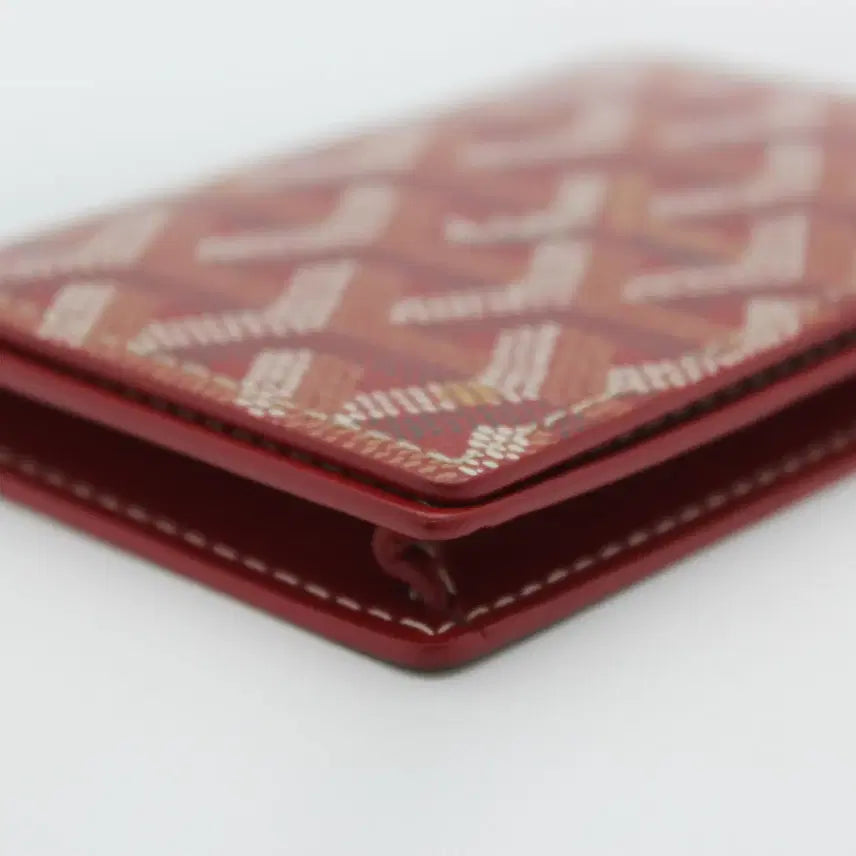 [BUNJANG] Goyard Malherbe Card Wallet Red / 고야드 카드 지갑 말제르브 레드 MALESHPMLTY02CL02X
