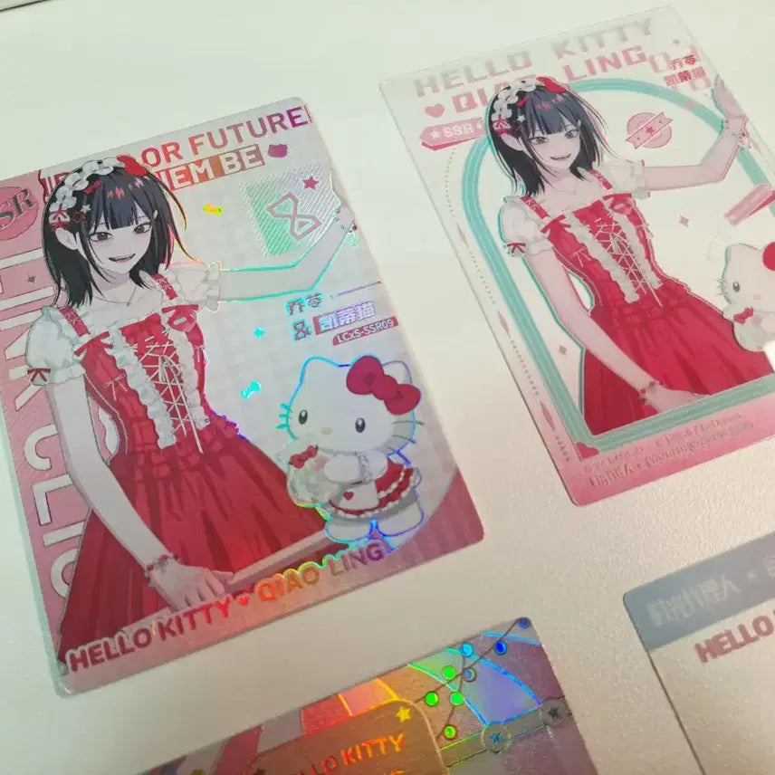 [BUNJANG] Link Click Qiao Ling Sanrio Collaboration Card Bundle Set / 시광대리인 챠오링 산리오 콜라보 카드 정품 일괄