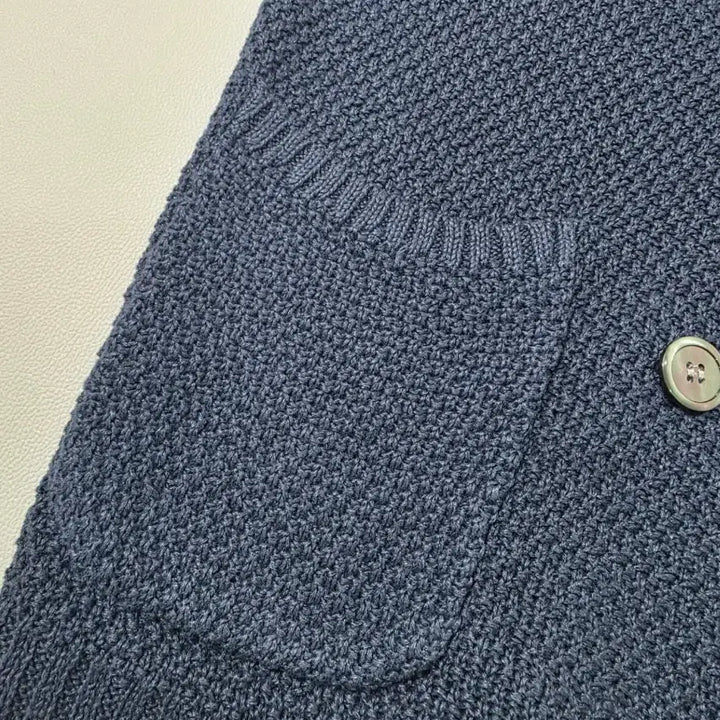 [BUNJANG] Theory Double Button Knit Jacket Navy 36 / 띠어리 더블 버튼 니트 자켓 네이비 36