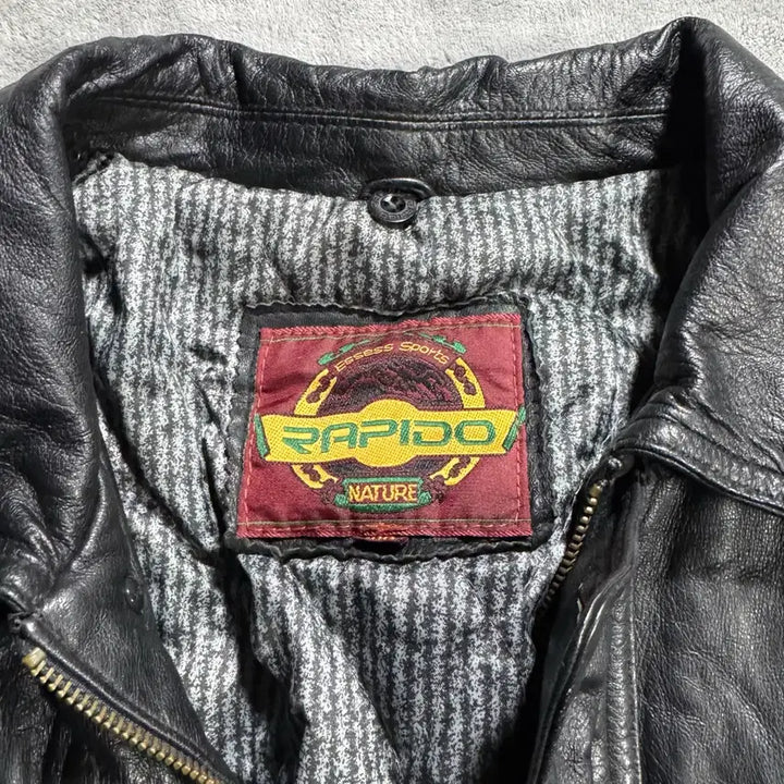 [BUNJANG] Lapido Archive Lambskin Leather Jacket / 라피도 아카이브 램스킨 레더자켓