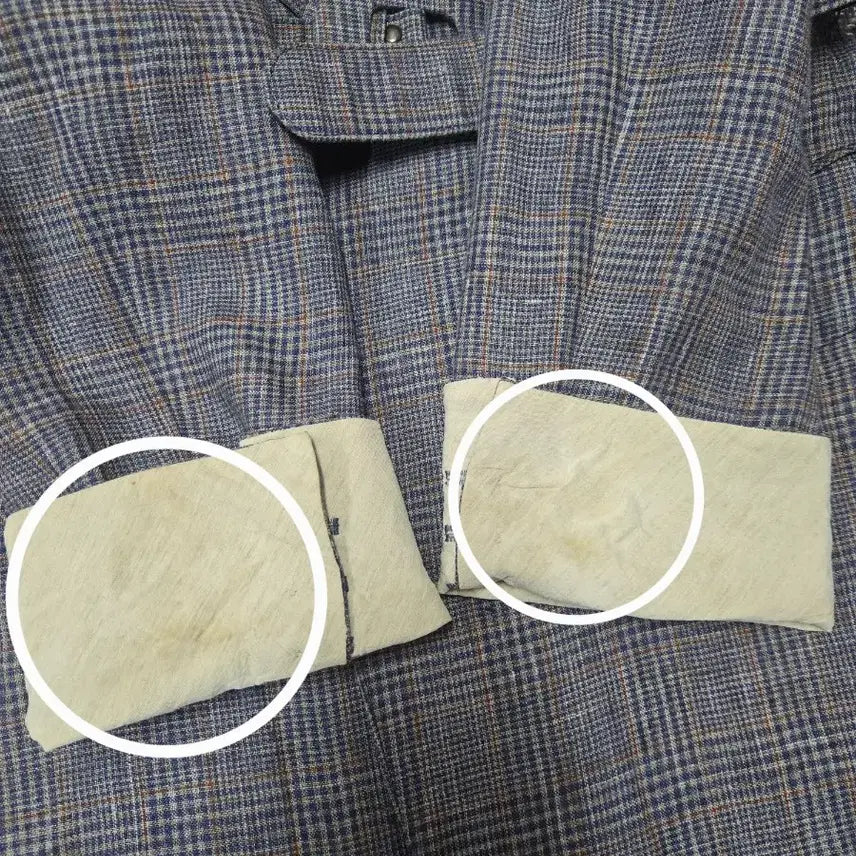 [BUNJANG] Hansum Time Check Belt Jacket / 한섬 타임 TIME 체크 벨트 자켓 마93%자켓