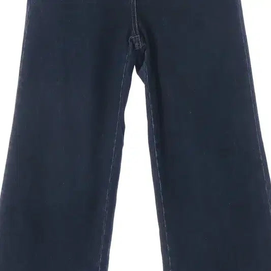 [BUNJANG] Bernice Velvet Lined Bootcut Denim Pants / 베르니스 벨벳 라이닝 부츠컷 데님팬츠 진청