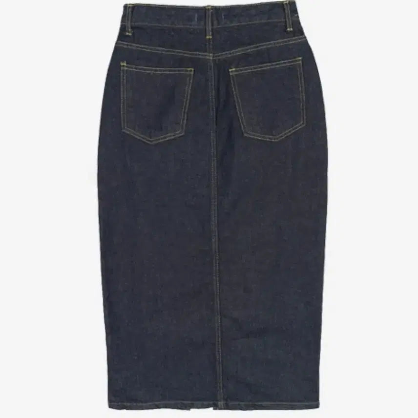 [SOLD OUT] (새상품) 진청 데님 롱 스커트