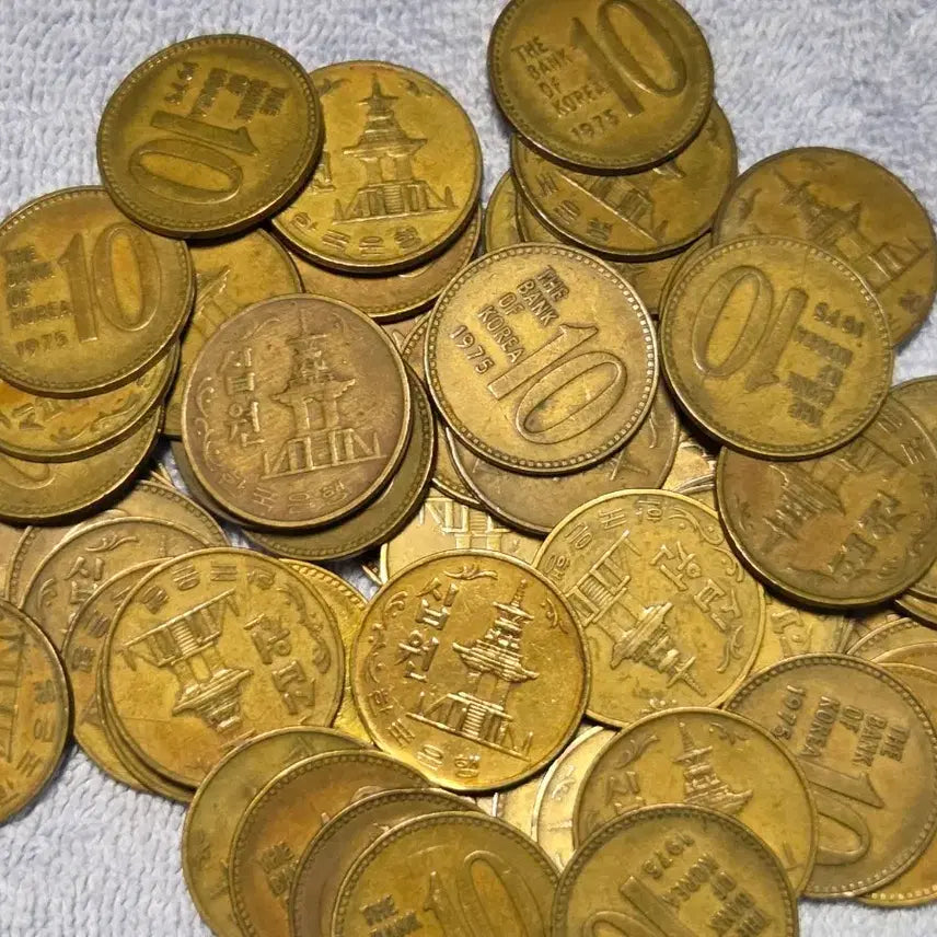 [BUNJANG] 1973-1975 Commemorative Coins Bundle Set / 10주 특년도인 1973년.74년.75년