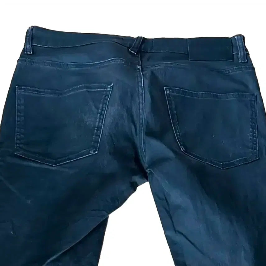[BUNJANG] Pierre Balmain Biker Denim Pants Black 32 / (정품) 피에르 발망 바이커 데님 팬츠 블랙 32