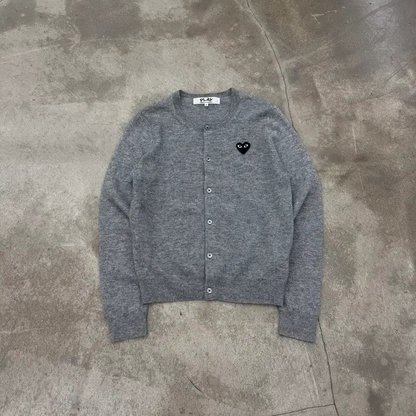 [SOLD OUT] 꼼데가르송 그레이 가디건