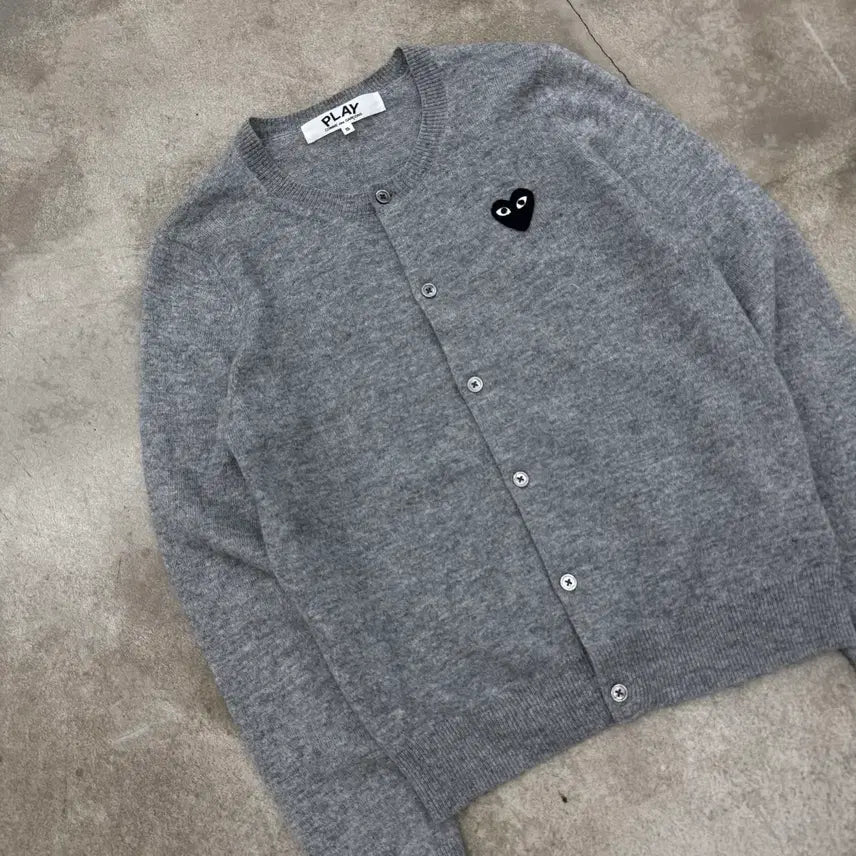[SOLD OUT] 꼼데가르송 그레이 가디건