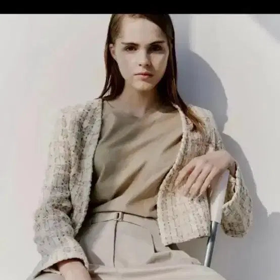 [BUNJANG] Finne Linton Tweed Jacket / 핀느 finne 린톤 트위드 자켓