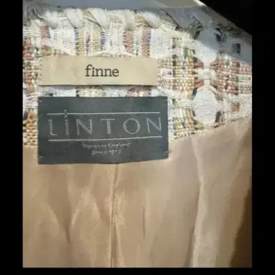 [BUNJANG] Finne Linton Tweed Jacket / 핀느 finne 린톤 트위드 자켓