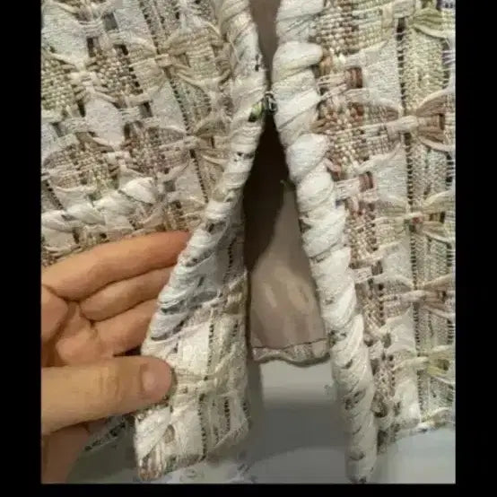 [BUNJANG] Finne Linton Tweed Jacket / 핀느 finne 린톤 트위드 자켓