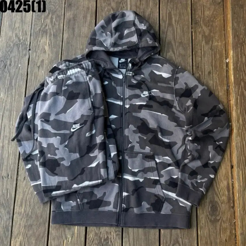 [SOLD OUT] 나이키 카모 트레이닝복 세트
