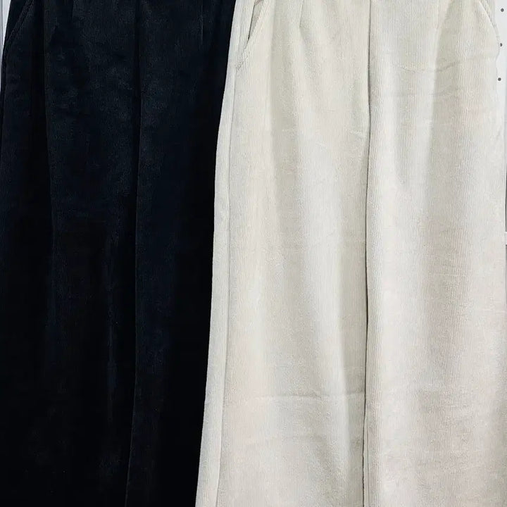 [BUNJANG] KOOKAI Corduroy Wide Leg Fleece-Lined Pants / KOOKAI쿠가이 코듀로이팬츠 와이드 기모퍼 팬츠 골덴바지
