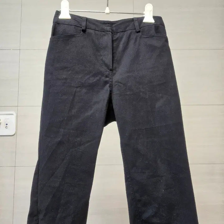 [BUNJANG] Black 7-Part Pants / 7부 블랙 팬츠