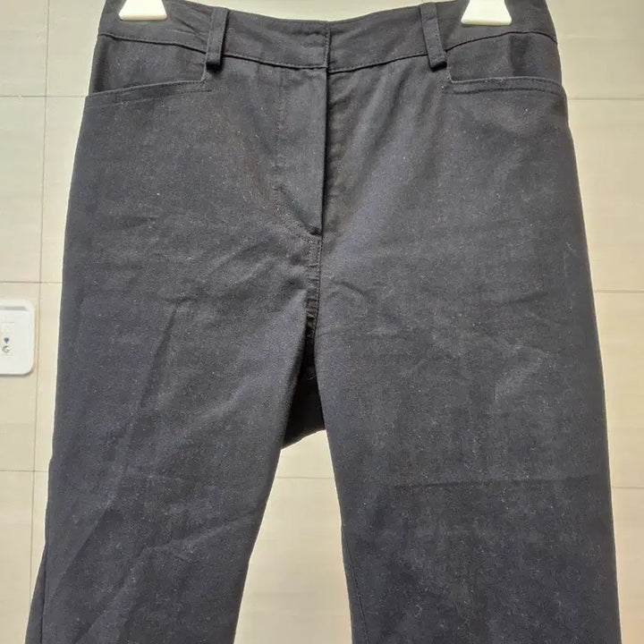 [BUNJANG] Black 7-Part Pants / 7부 블랙 팬츠