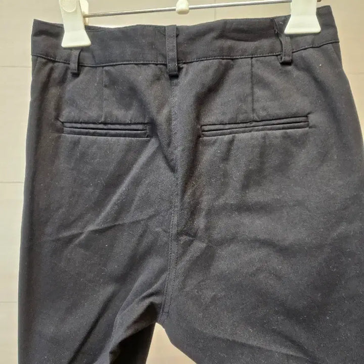 [BUNJANG] Black 7-Part Pants / 7부 블랙 팬츠