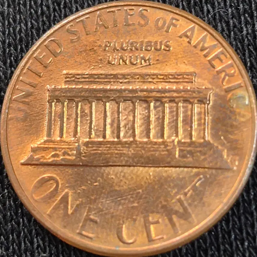 [BUNJANG] 1984 US Lincoln Cent Mint Error Coin / 1984년 미국 링컨 센트. 압인 에러 주화